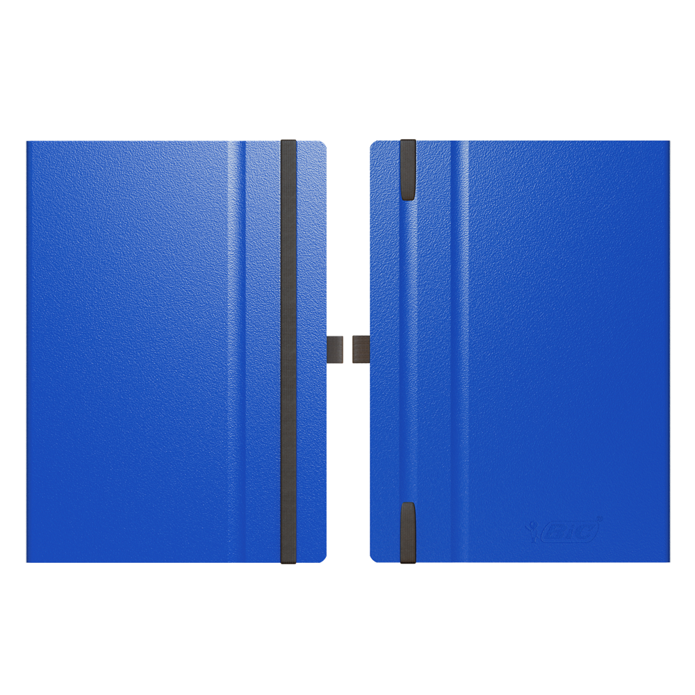 BIC® Partner A5 Hard Cover - Blue Navy Lined Paper