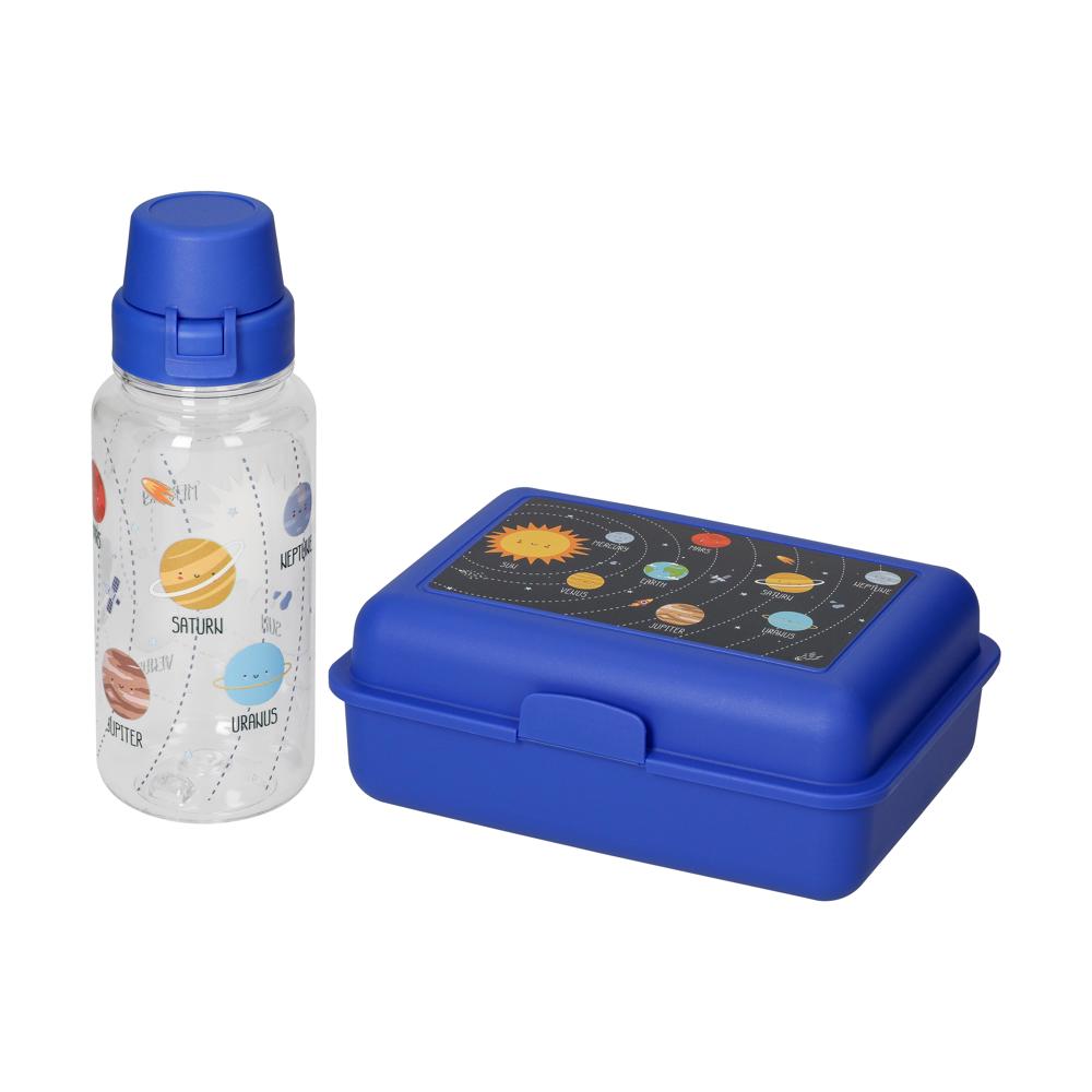 Schulset "Kids" - standard-blau PP/transparent