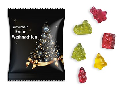Fruchtgummi Weihnachtsedition - Wir wünschen frohe Weihnachten