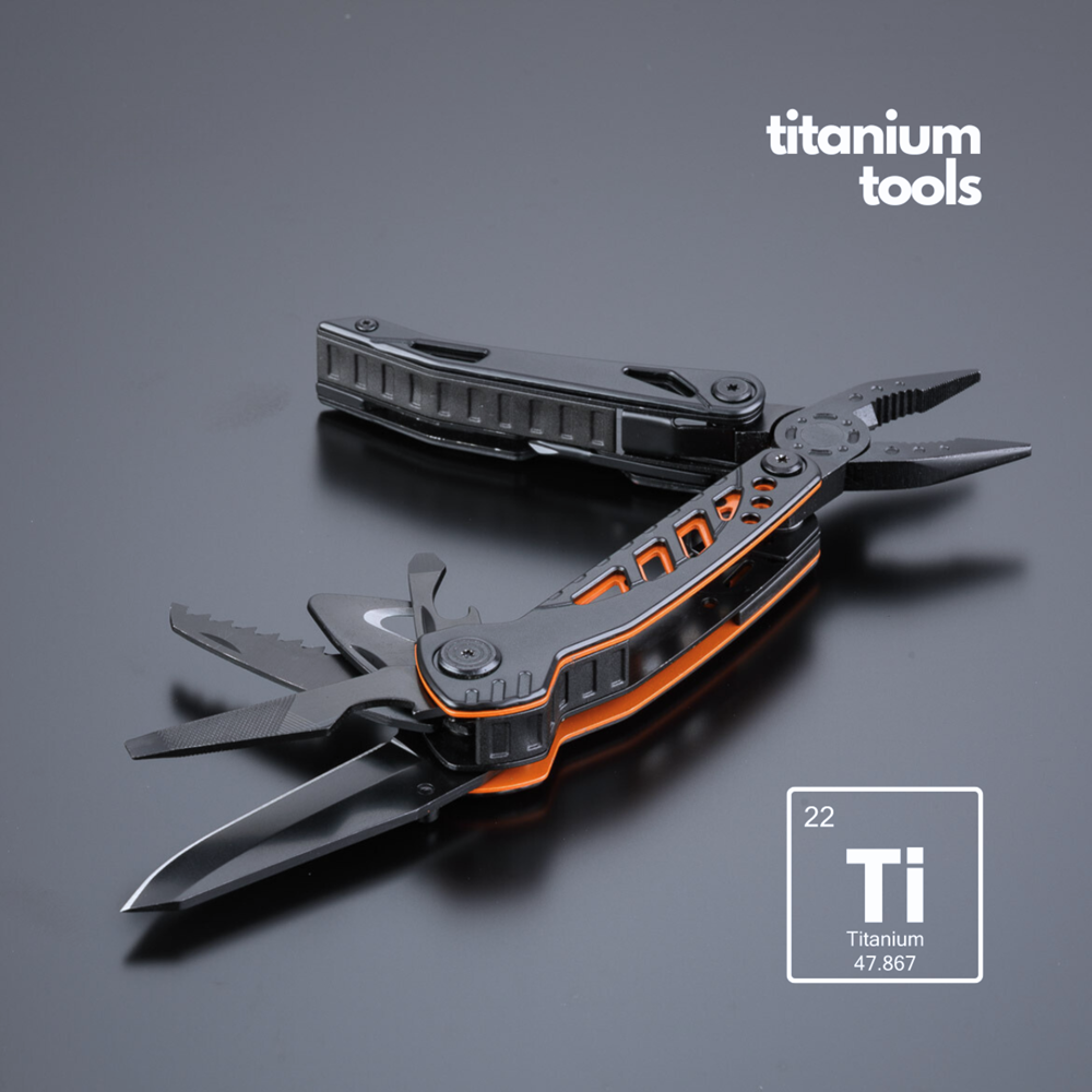 Optima Set I: multitool & mittlere taschenlampe