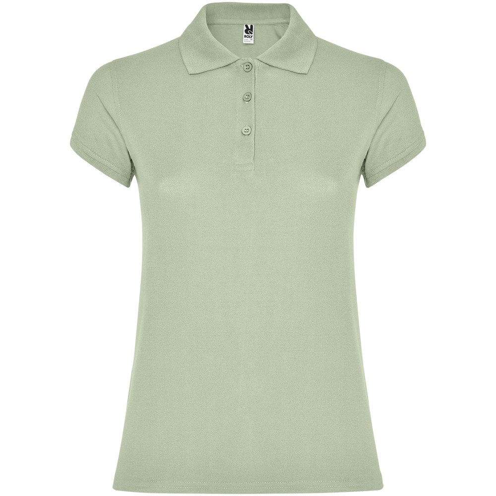 Star Poloshirt für Damen - Mist Green