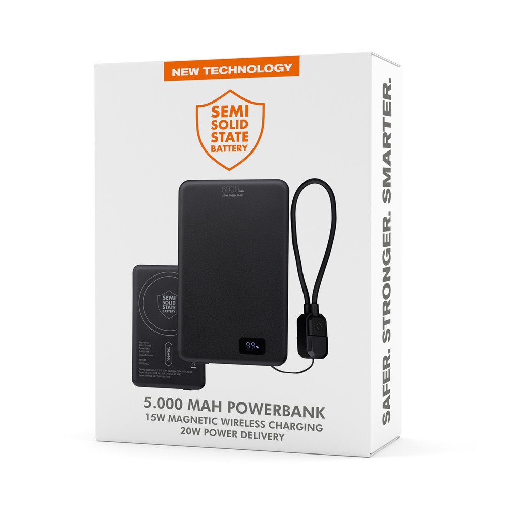 Magnetische 15W Wireless Powerbank REEVES-WATTRON PRO X