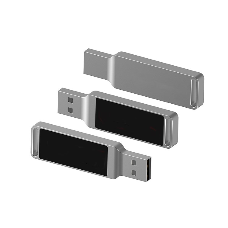 USB-Stick LED 11 USB 2.0 COB  16 GB SilberUSB 2.0 Flash Disk 16 GB