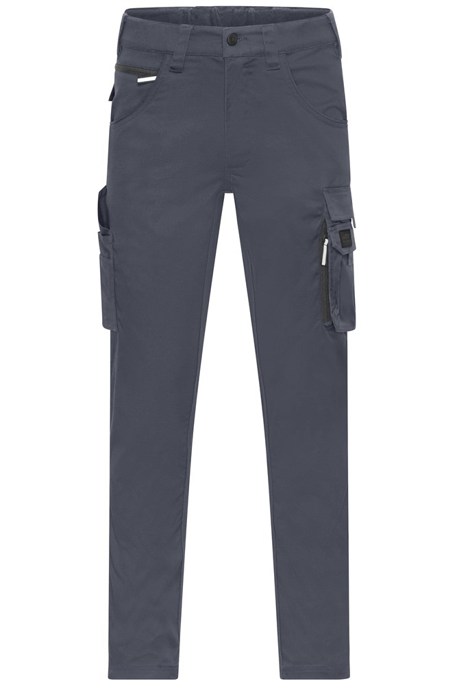 Workwear-Pants light Slim-Line - Carbon (ca. Pantone 425U)