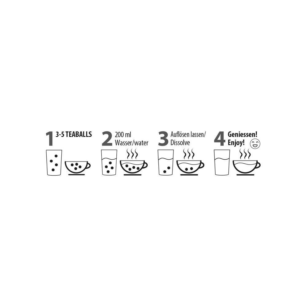 Promo Drops by TEABALLS - 2 Sachets (2x 6-8 Wildberry Drops für ein Erfrischungsgetränk mit bis zu 1 L)