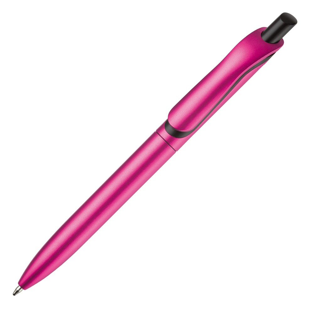 Kugelschreiber Click-Shadow metallic - rosa