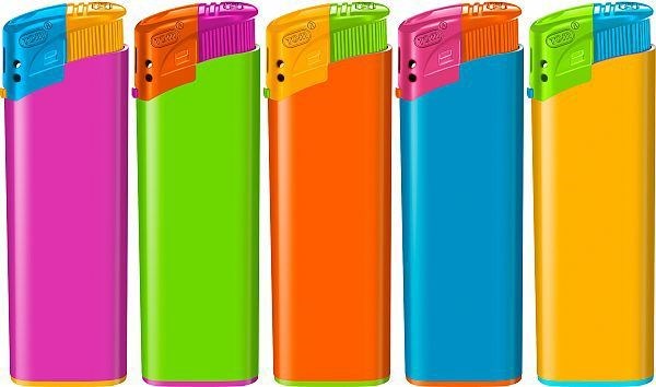 Feuerzeug Elektronik TOM "Harlekin"