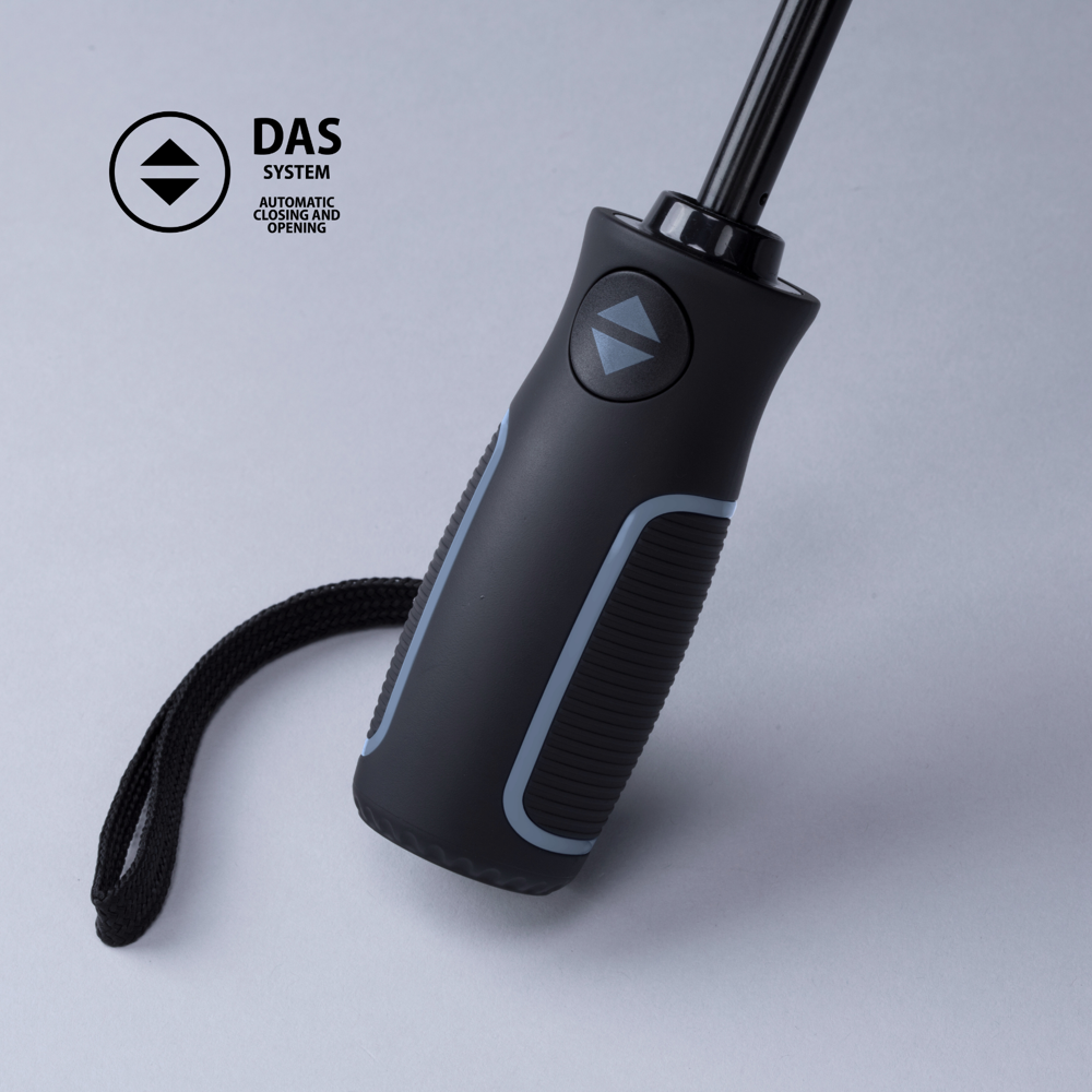 Outdoor Set: Edelstahl-Trinkflasche 650 ml und Automatikschirm