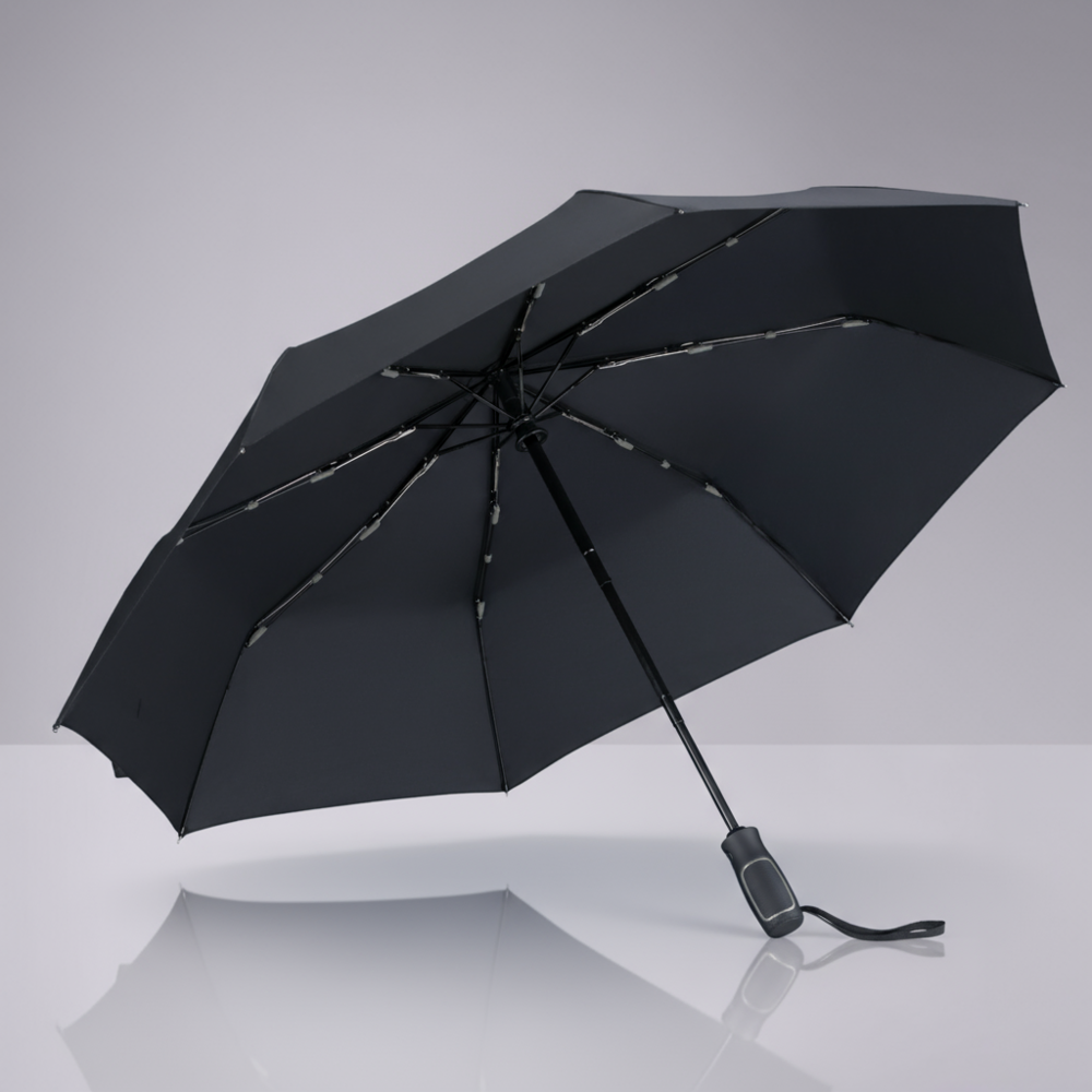 Dynamic Regenschirm mit DAS-funktion - grau