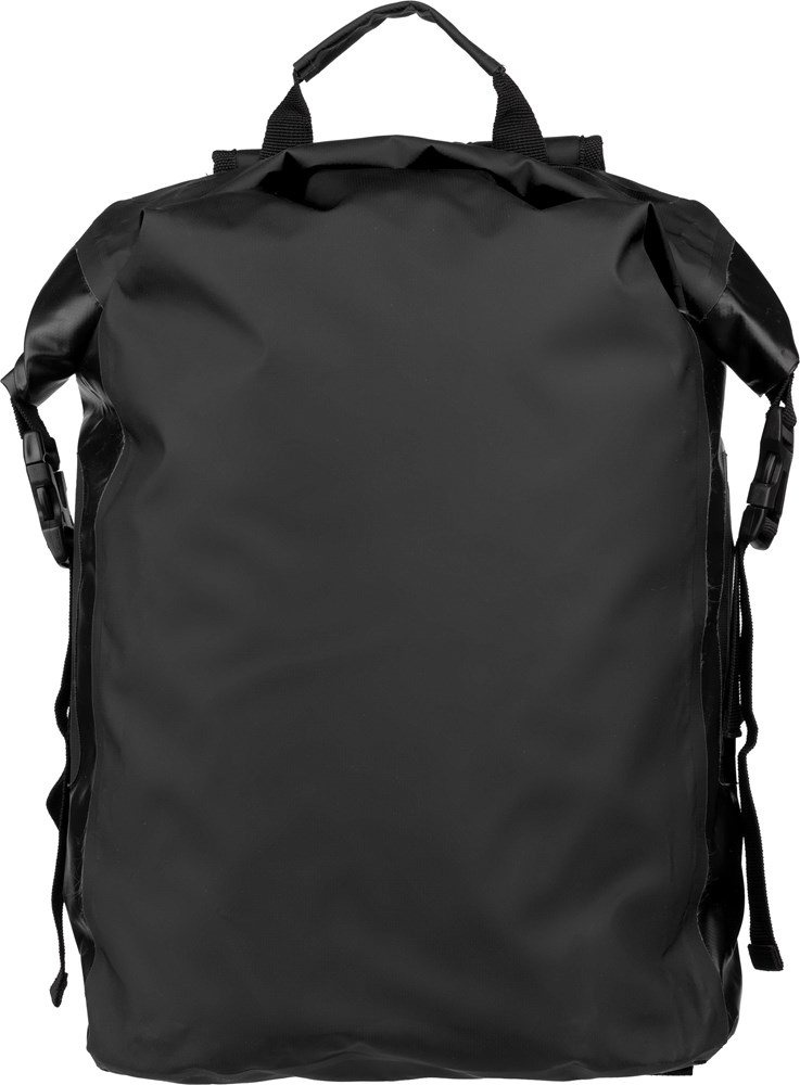 Plane (250D) Roll-Top-Rucksack Hermann - schwarz