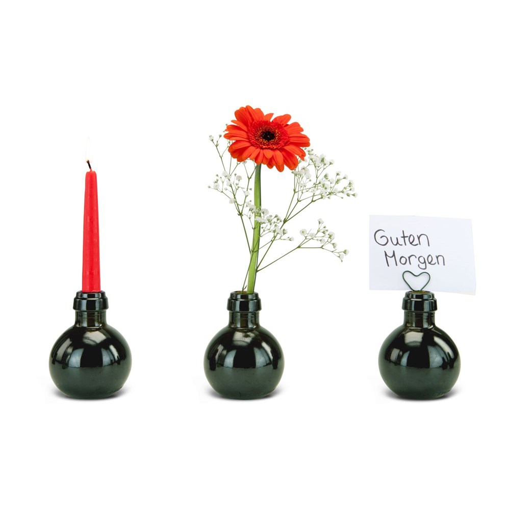 Kleinste Sektflasche der Welt! Merry Christmas - Inklusive Geschenkkarton in Rot, 125 ml