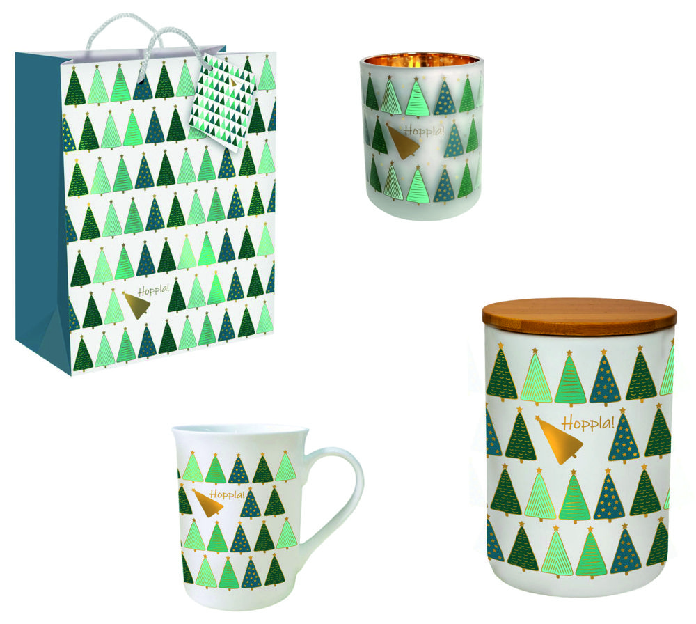 Geschenkset „Hoppla“, vierteiliges Set