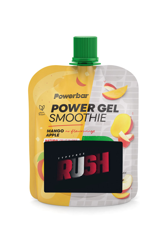 Powergel SMOOTHIE mit Etikett