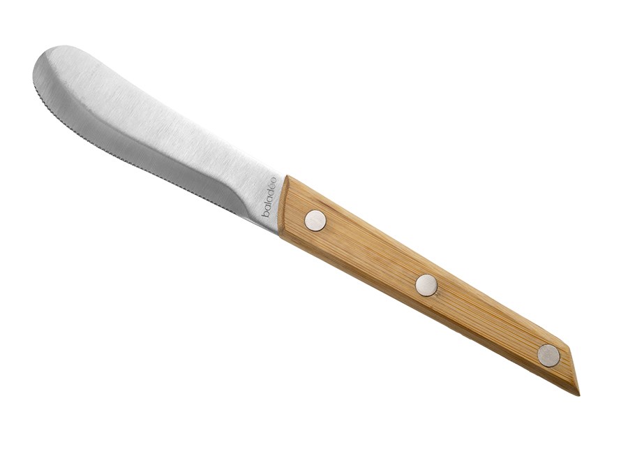 Frühstücks-Brettchen 'Takeita' mit Buttermesser 'Alta'