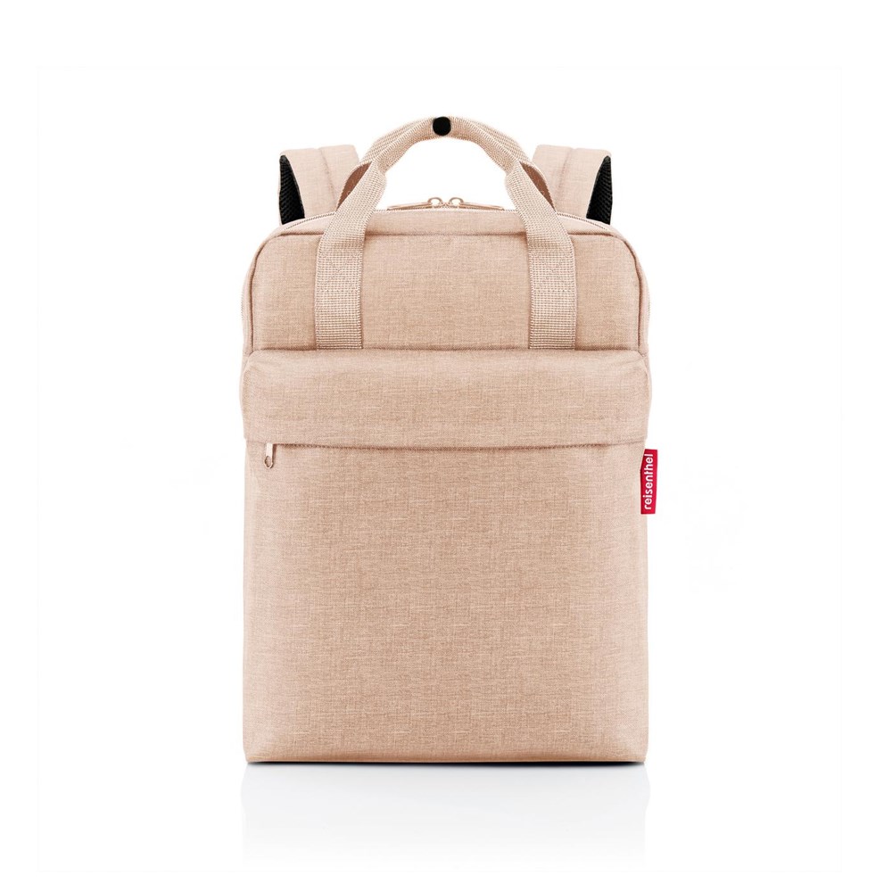 allday backpack M twist navy - twist coffee