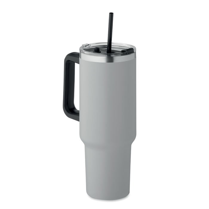 SUMA - Doppelwandiger Trinkbecher - grau