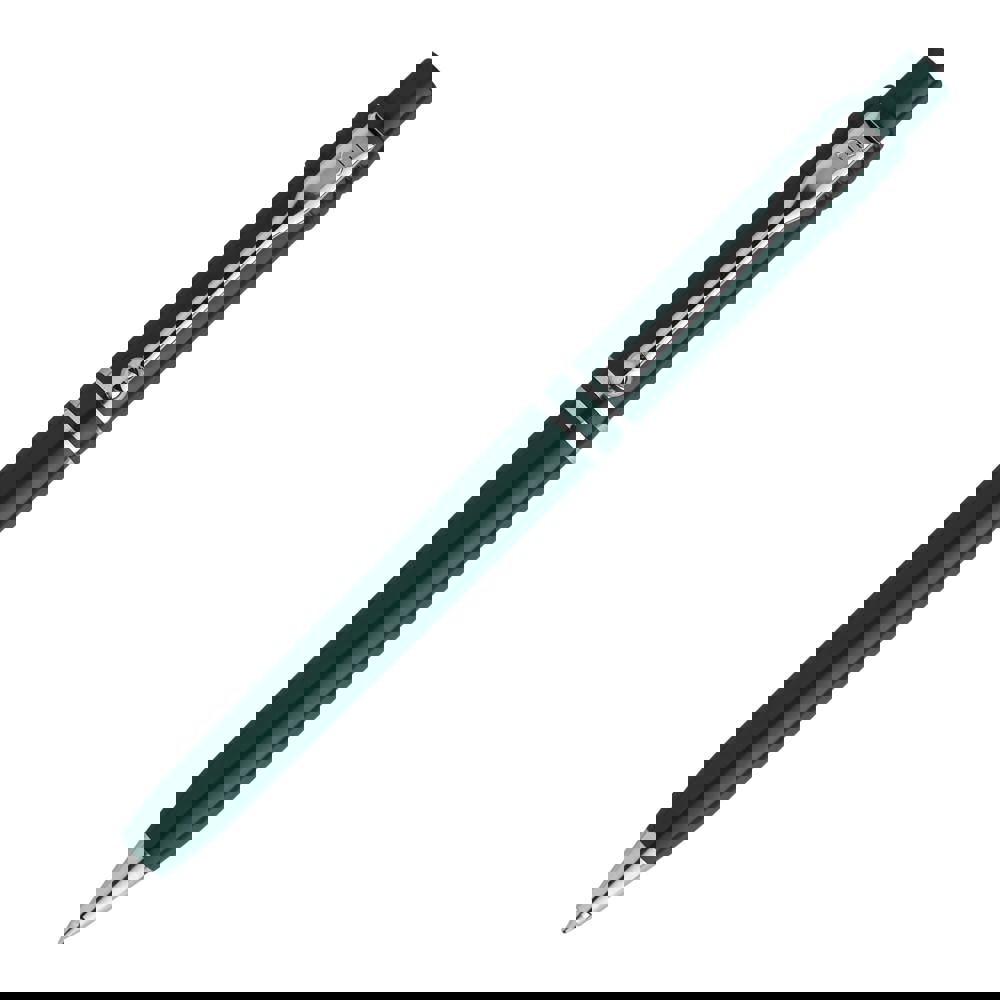 Kugelschreiber Raja Chrome hardcolour - dunkelgrün