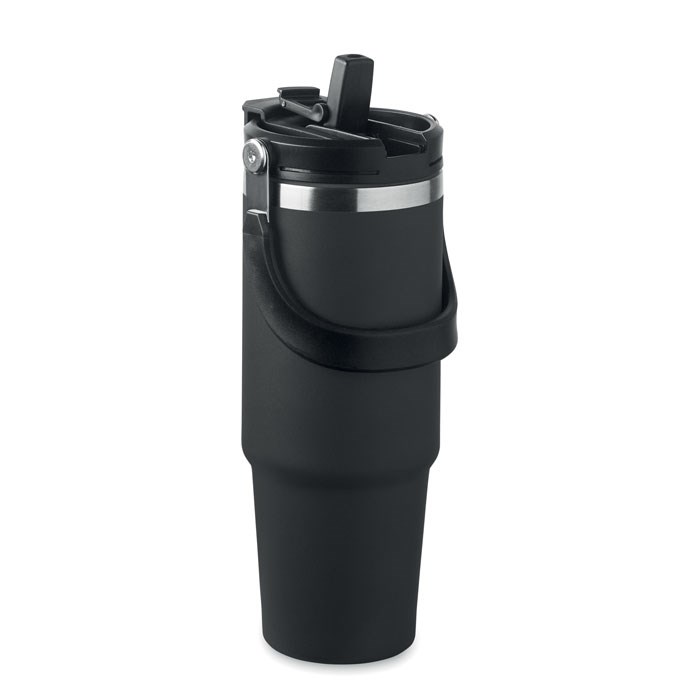 SUMA HAND - Doppelwandiger Becher 850 ml - schwarz