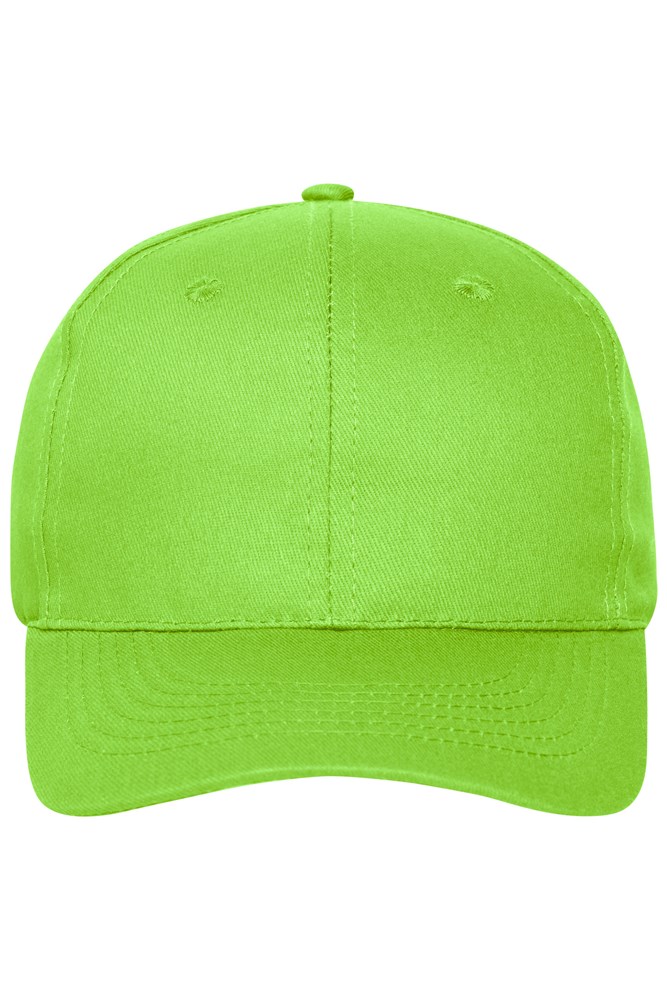6 Panel Cap Bio Cotton - Lime-green (ca. Pantone 360C)