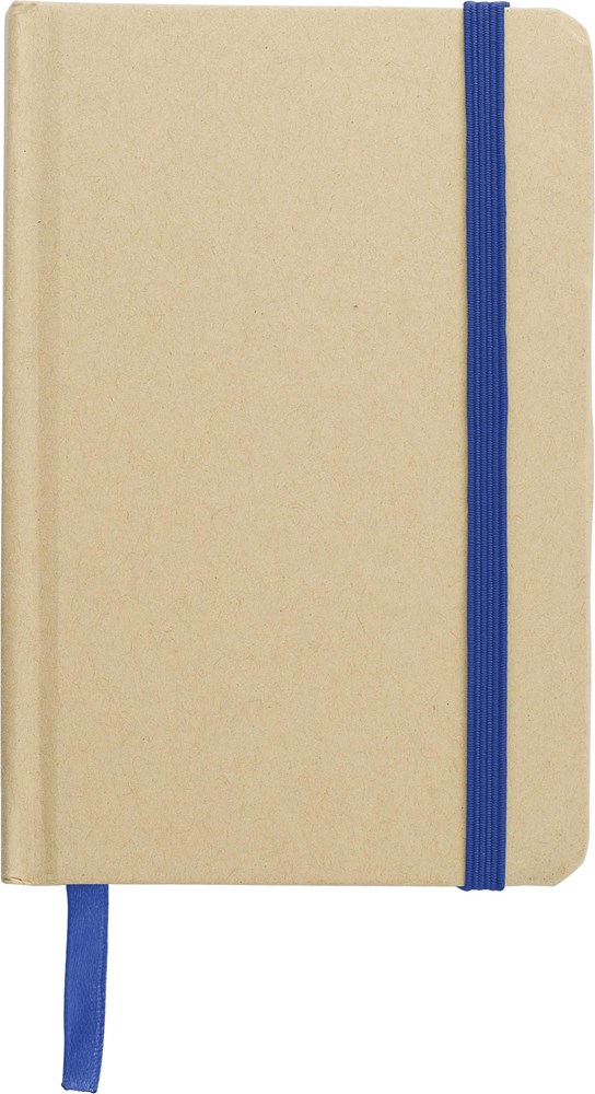 Notizbuch aus recyceltem Papier (A6) John - blau
