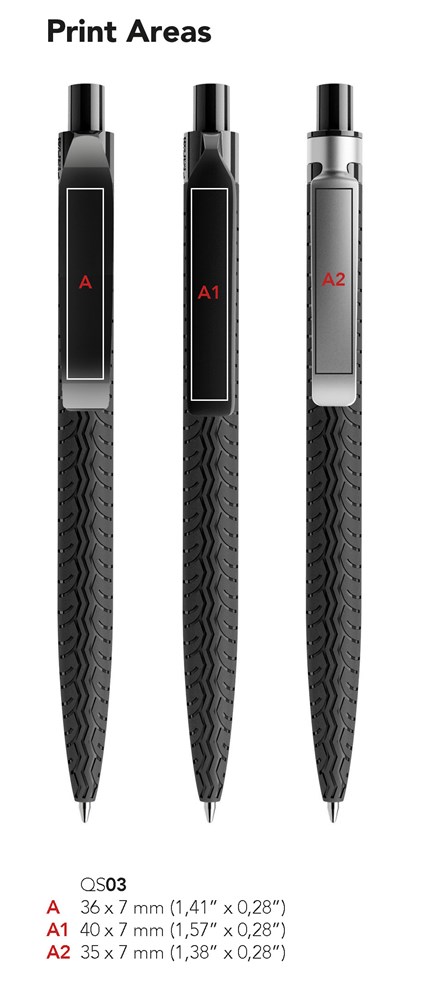 Prodir QS03 PMP MattSchwarz matt
