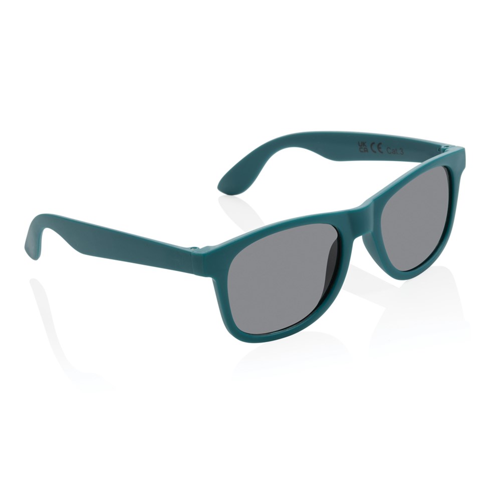 Sonnenbrille aus RCS recyceltem PP-Kunststoff - turkis (± PMS 322c)