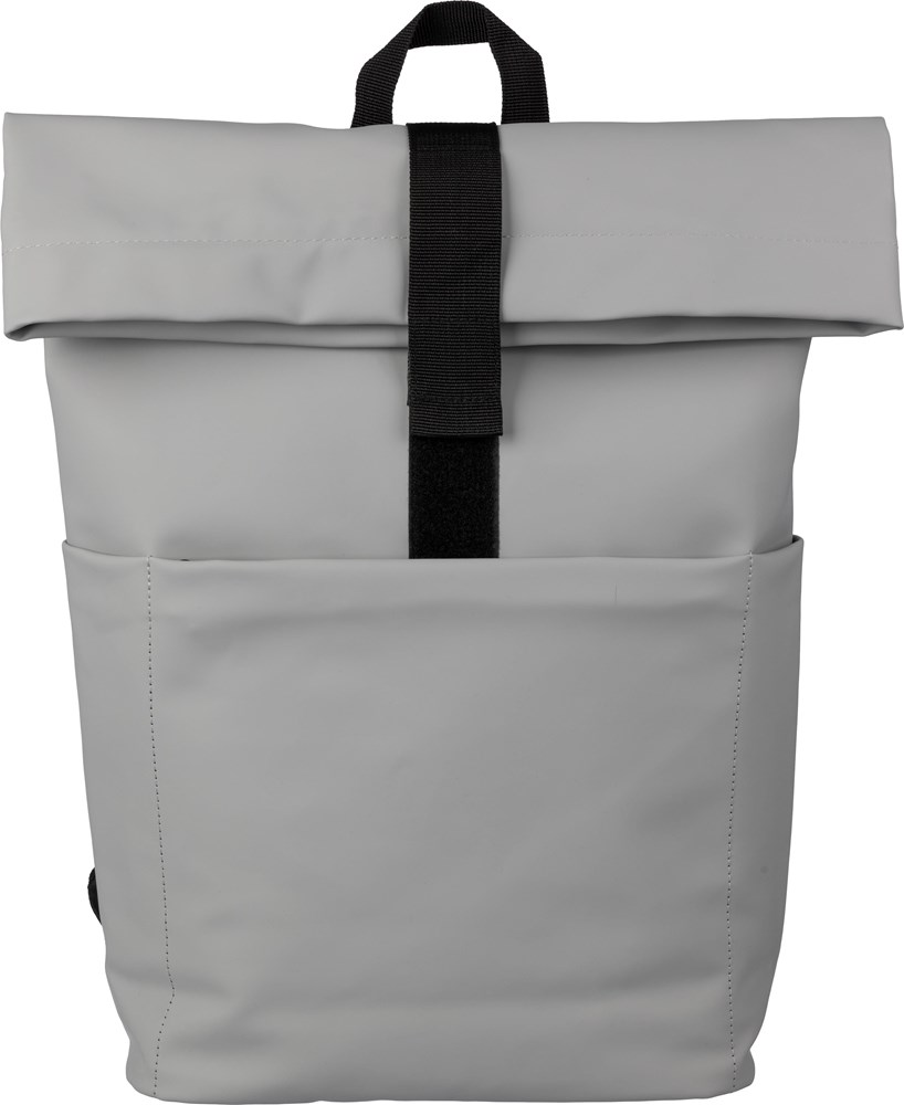PU-Lederrucksack Senta - grau