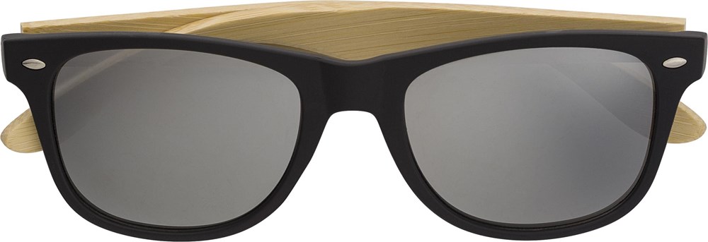 Sonnenbrille aus ABS und Bambus Luis - SILBER