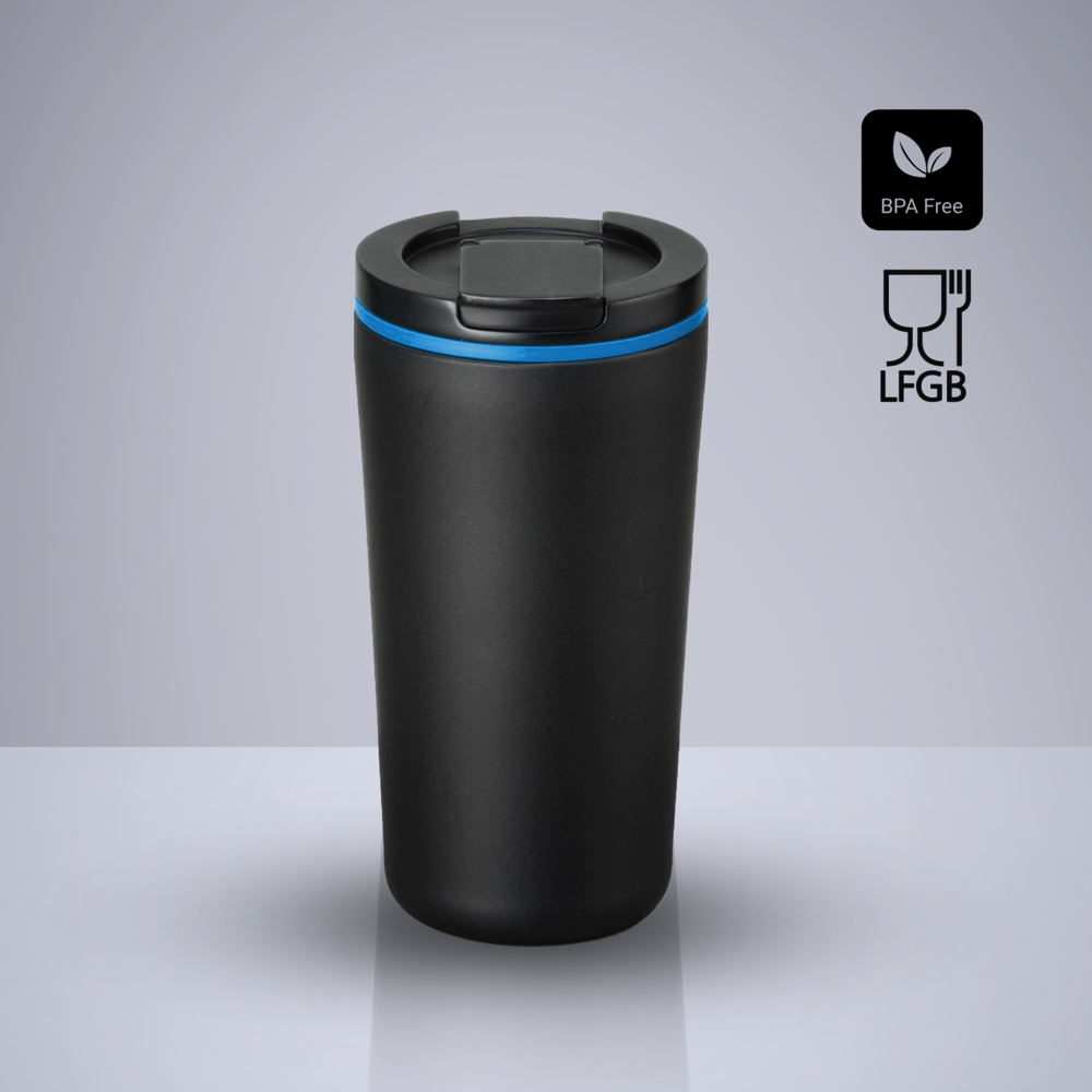 Travel Set: Thermobecher 370 ml & Automatikschirm