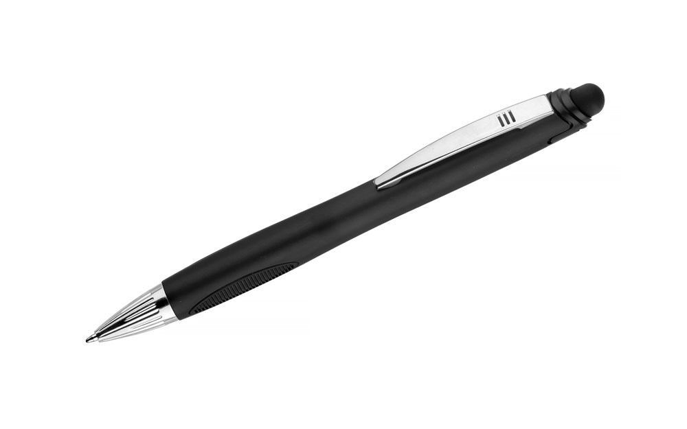 Touch-Kugelschreiber LITT - Schwarz