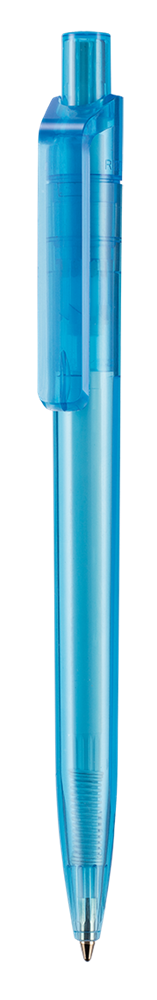 Kugelschreiber INSIDER TRANSPARENT - caribic-blau TR/FR