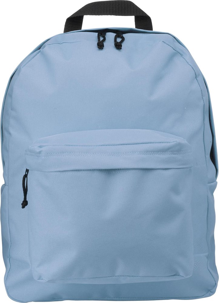 Rucksack aus Polyester Livia - hellblau
