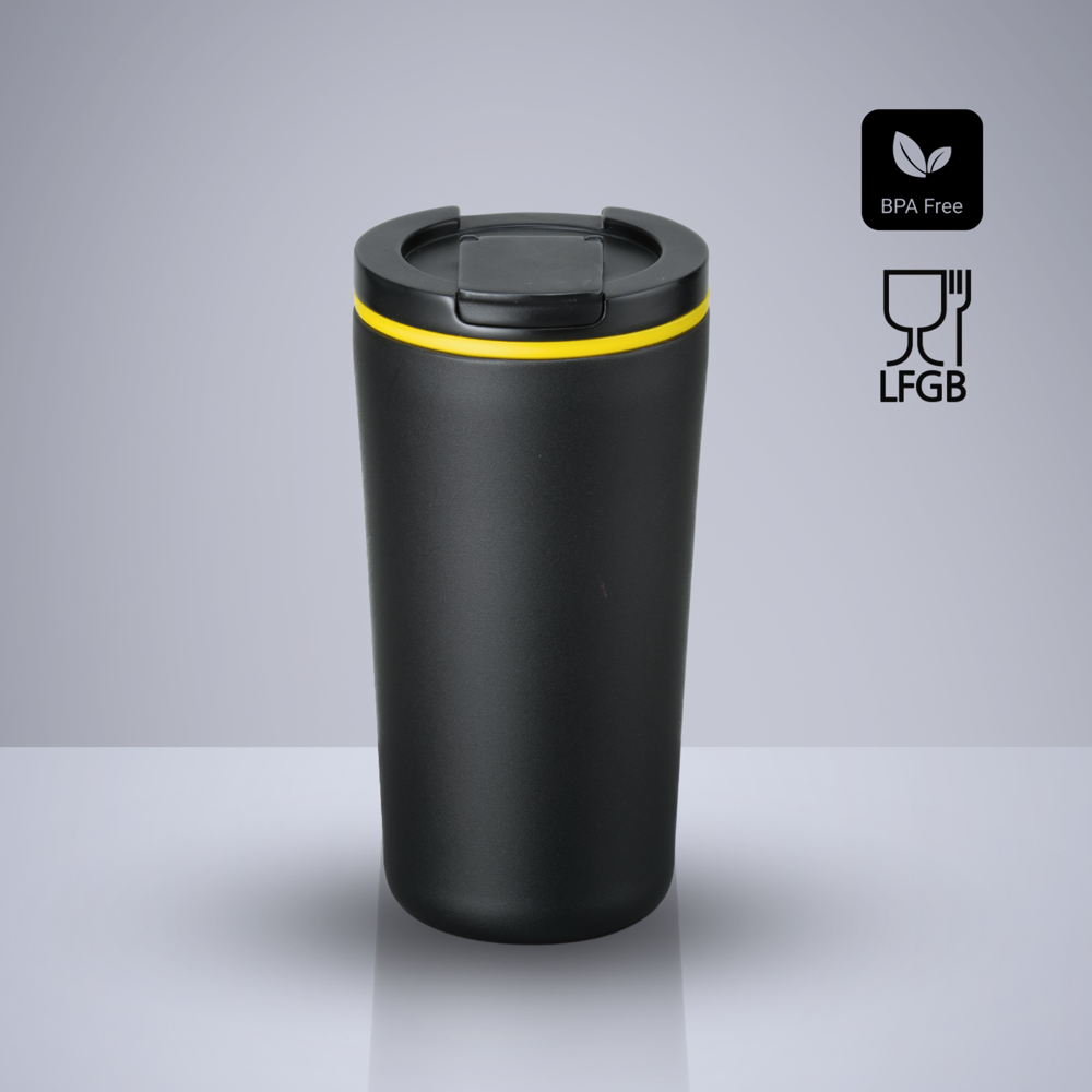 Travel Set: Thermobecher 370 ml & Automatikschirm