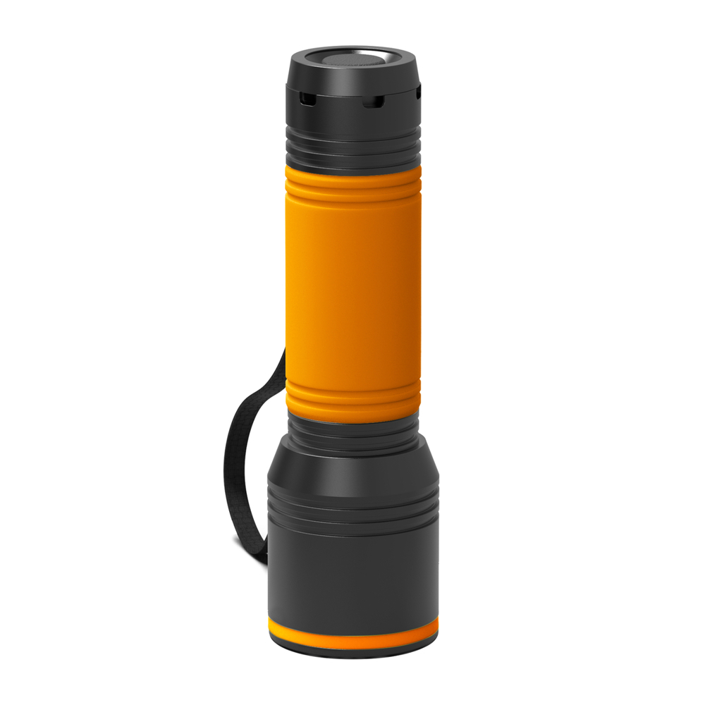 Taschenlampe REEVES-myFLASH 700 - schwarz, orange