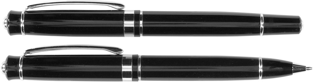 Schreibset aus Metall Marni - schwarz
