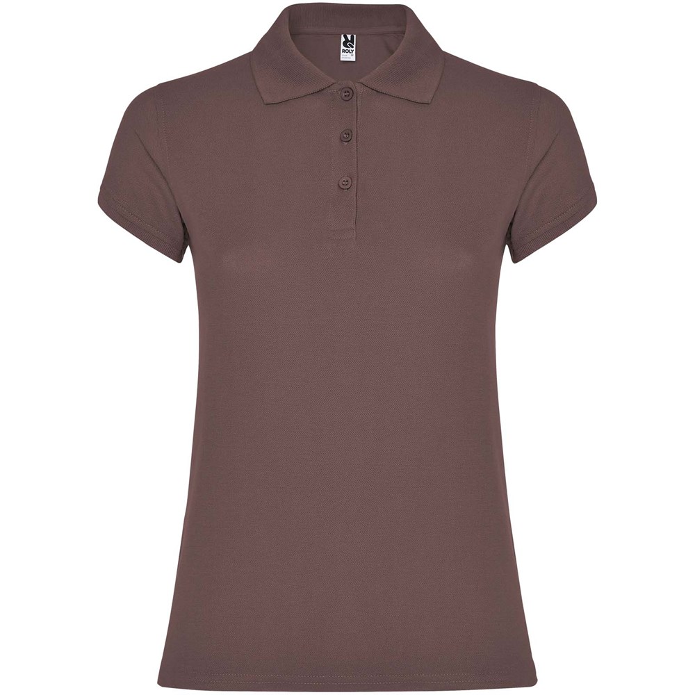 Star Poloshirt für Damen - Pale Red