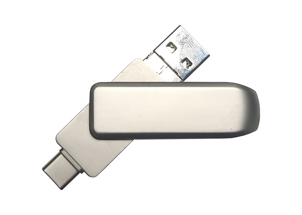 USB-Stick 4in1 OTG 02 USB 3.0 Flash Disk 128 GB SilberUSB 3.0 Flash Disk 128 GB