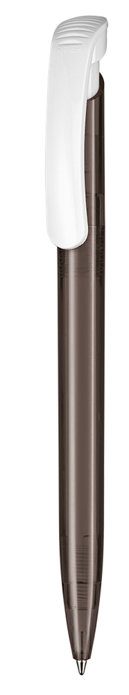 Kugelschreiber CLEAR TRANSPARENT S - smoke grey