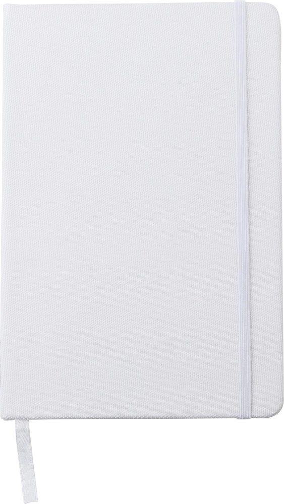 rPET Notizbuch (DIN A5) Samira - weiß