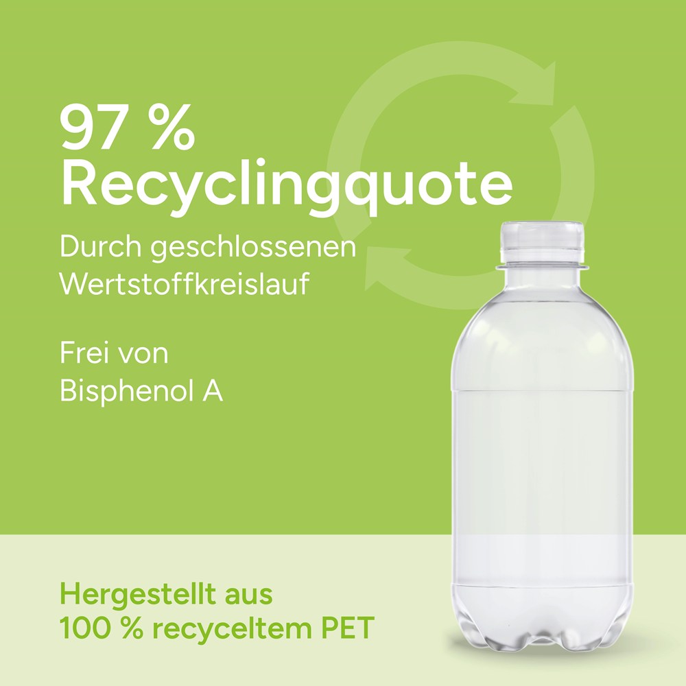 Zitrone-Kaktus Vitaminwasser, 330 ml