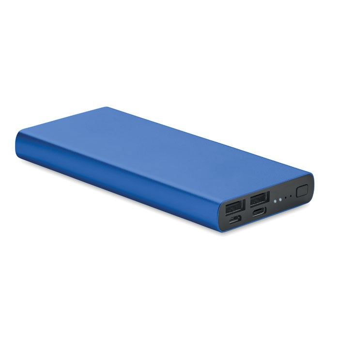 POWERFLAT 8 C - Powerbank 10000 mAh - Königsblau