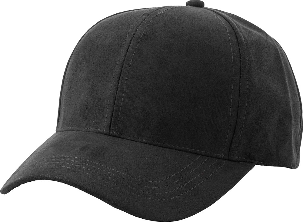 Wildledermütze Orion - schwarz