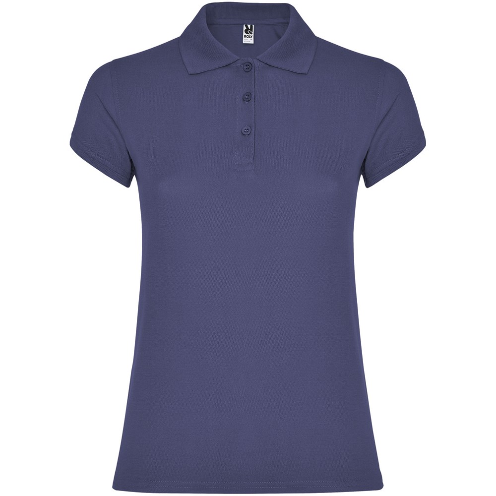 Star Poloshirt für Damen - Blue Denim