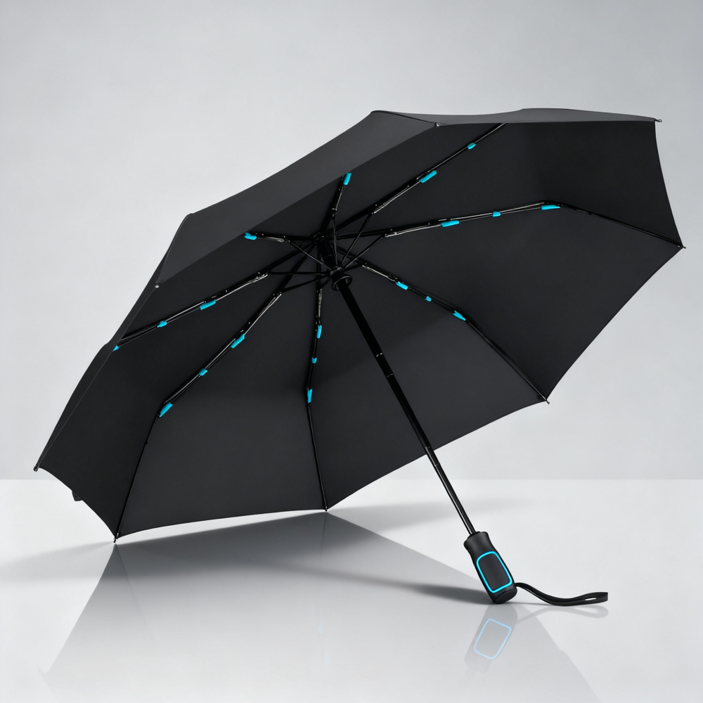 Travel Set: Thermobecher 370 ml & Automatikschirm