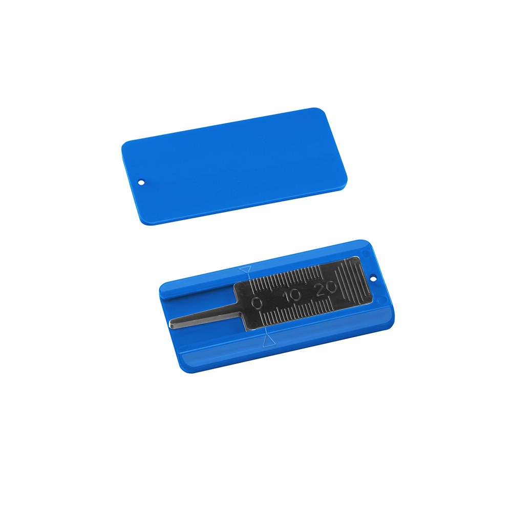 Reifenprofiltiefenmesser - schwarz, blau