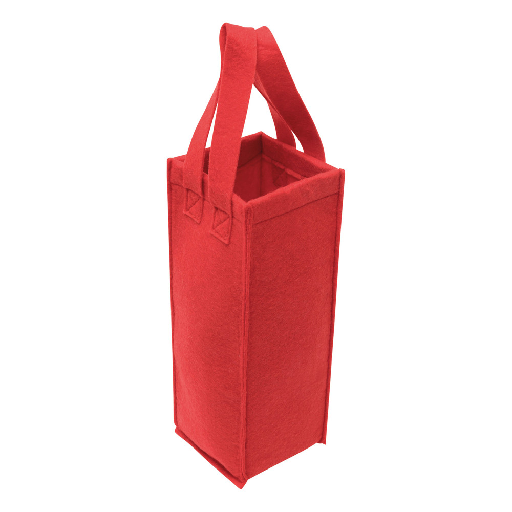 CABERNET - Filz-Flaschentasche - rot