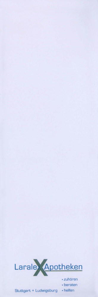 Notizblock 6,6 x 20 cm, 35 Blatt inklusive einfarbigem Druck