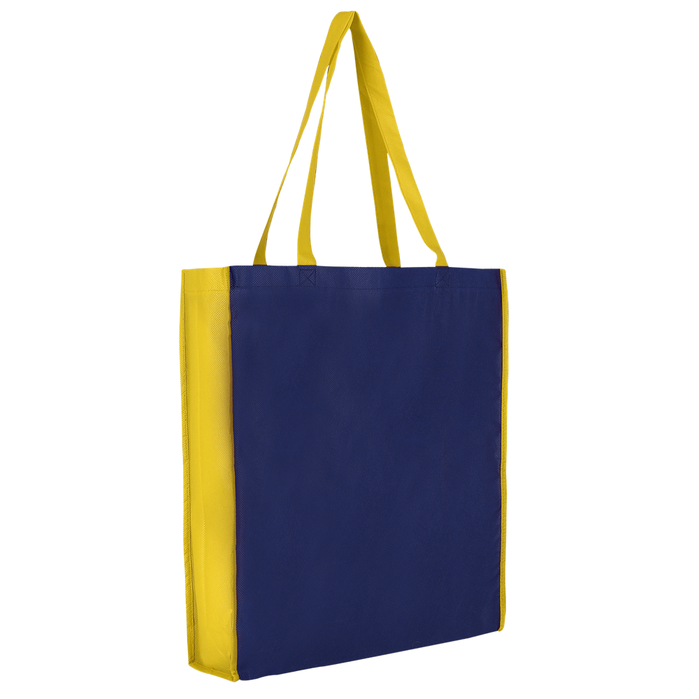 TEXXILLA City-Bag 2, dunkelblau/gelb