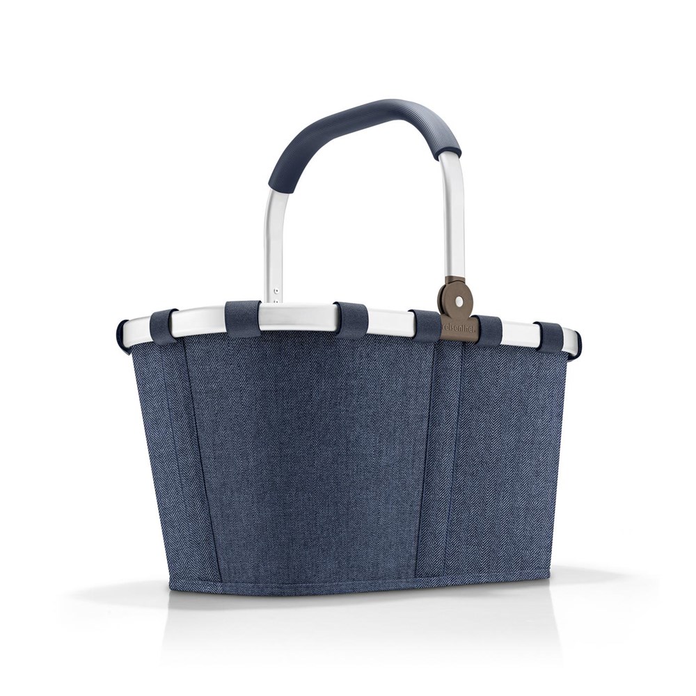 carrybag - herringbone dark blue
