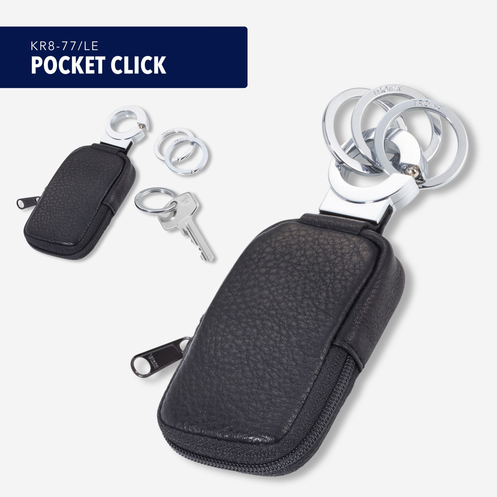 TROIKA Schlüsselanhänger POCKET CLICK